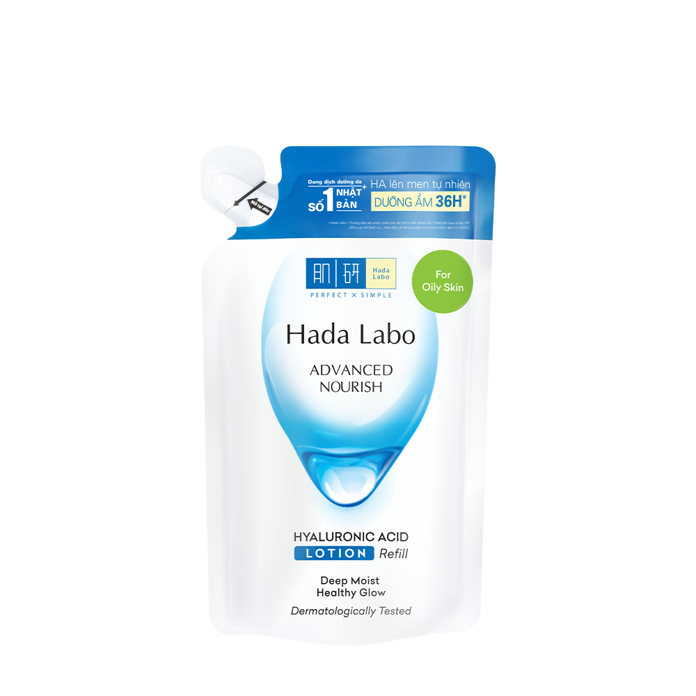 HADA LABO ADVANCE NOURISH HYALURONIC ACID LOTION REFILL (For Oily Skin